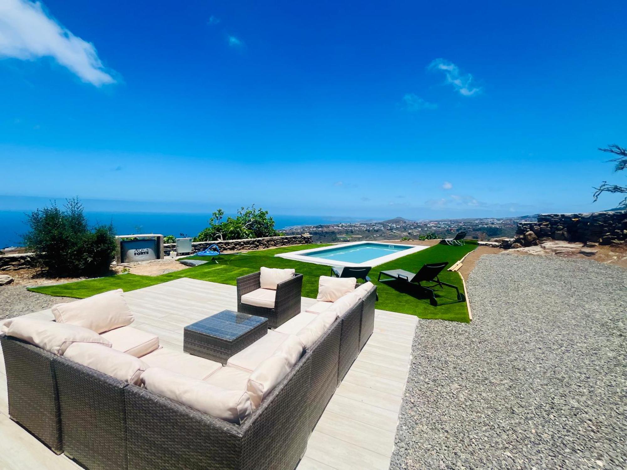 Villa Alegria Gran Canaria Piscina Climatizada لاس بالماس دي غران كاناريا المظهر الخارجي الصورة