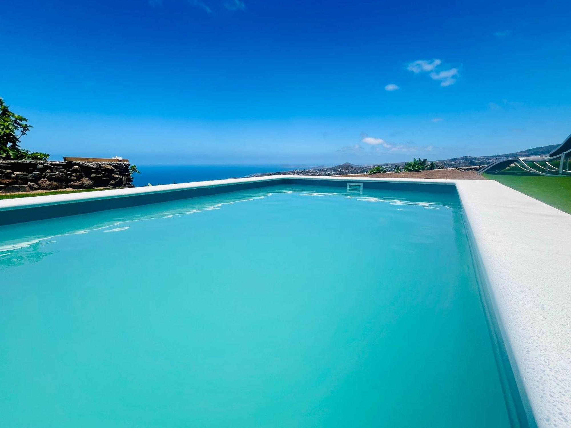 Villa Alegria Gran Canaria Piscina Climatizada لاس بالماس دي غران كاناريا المظهر الخارجي الصورة
