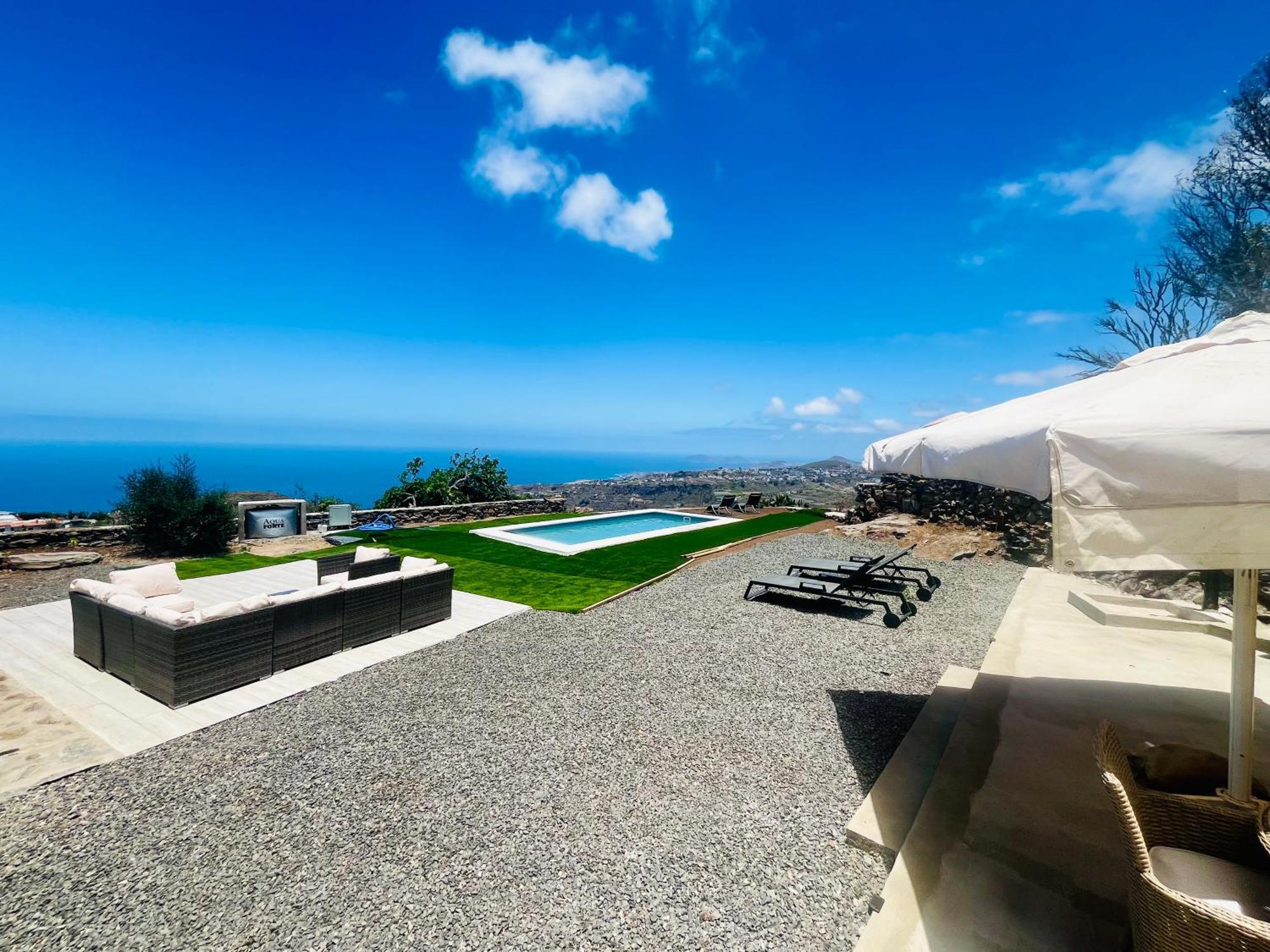 Villa Alegria Gran Canaria Piscina Climatizada لاس بالماس دي غران كاناريا المظهر الخارجي الصورة
