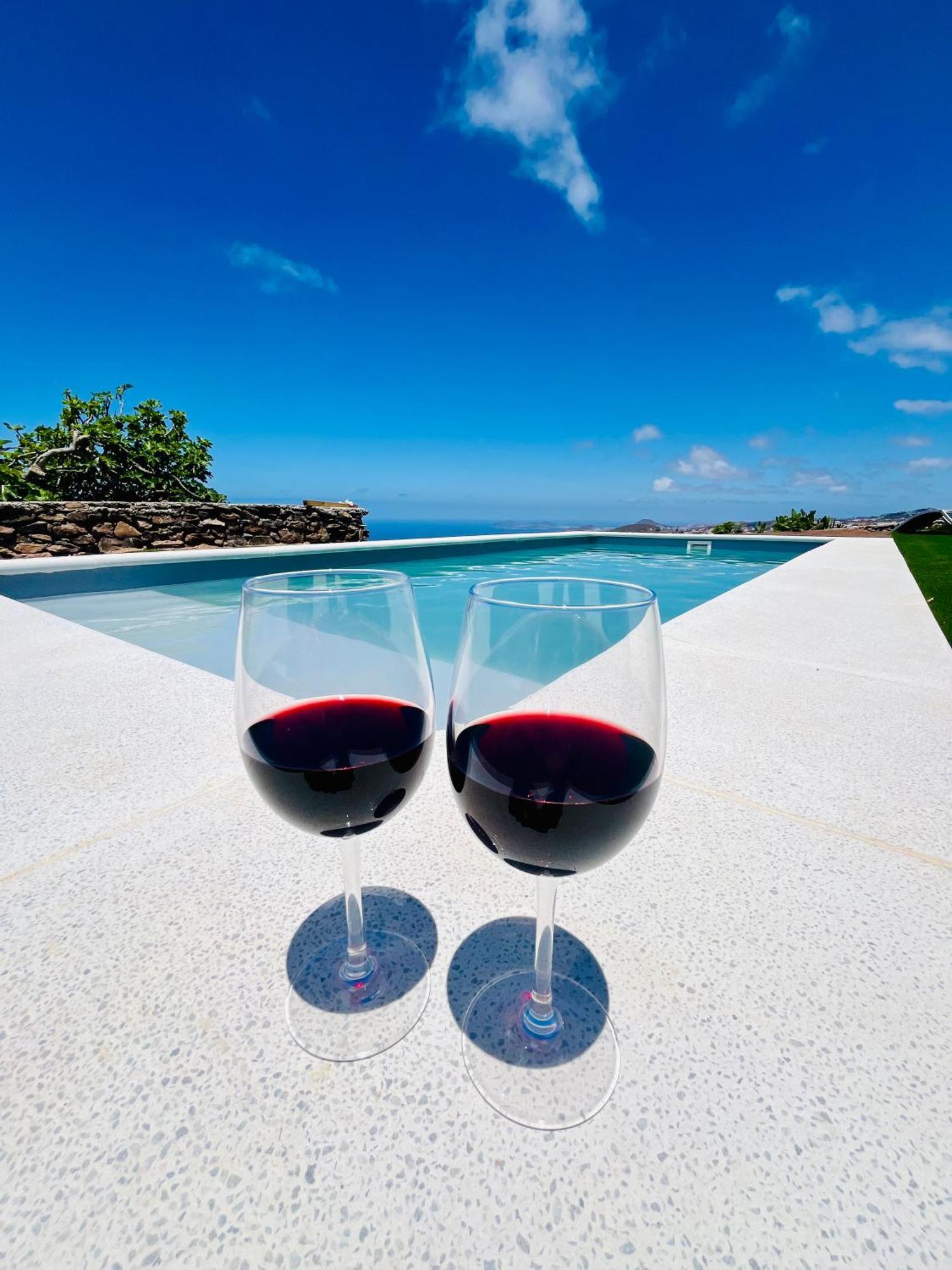 Villa Alegria Gran Canaria Piscina Climatizada لاس بالماس دي غران كاناريا المظهر الخارجي الصورة