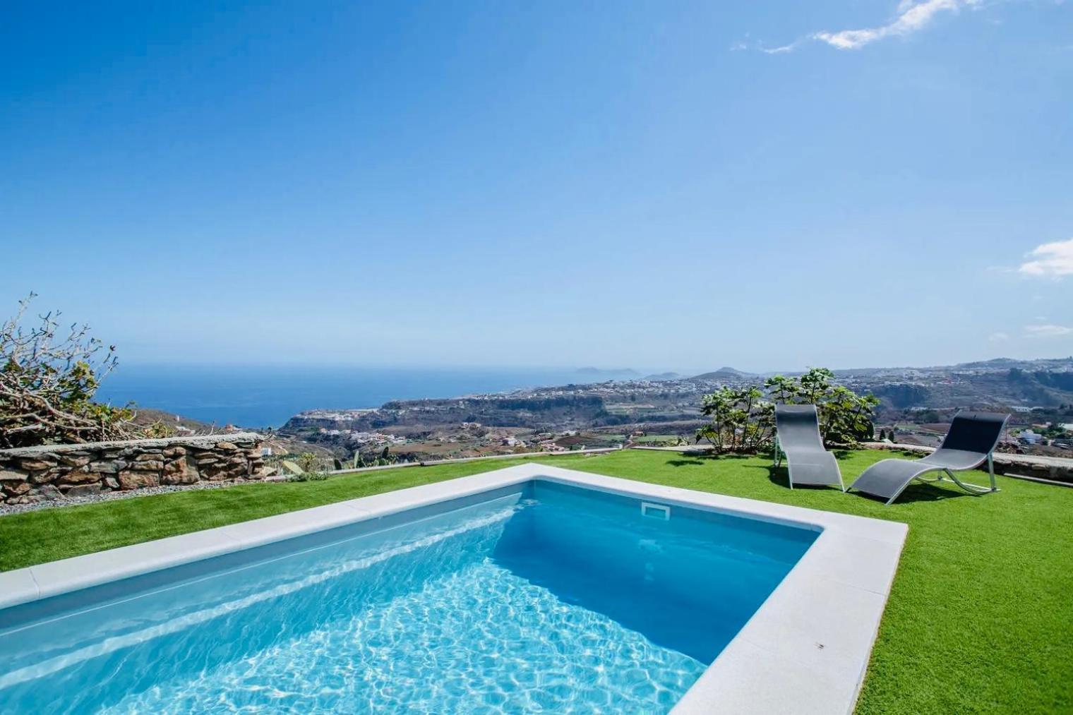 Villa Alegria Gran Canaria Piscina Climatizada لاس بالماس دي غران كاناريا المظهر الخارجي الصورة
